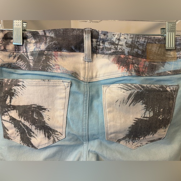 Sold Design Lab Palm Print Skinny Jeans - NWOT - Picture 8 of 10